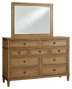 Signature Design by Ashley® B895B1 Sharlance - Dresser and Mirror - Brown