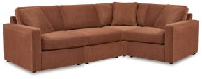 Signature Design by Ashley® 92102S72 Modmax - 4-Piece Sectional With LAF / RAF Corner Chairs - Spice