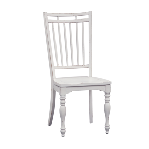 Liberty Furniture 244-C4000S Magnolia Manor - Spindle Back Side Chair - White