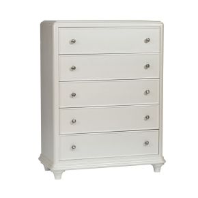 Liberty Furniture 710-BR40 Stardust - 5 Drawer Chest - White