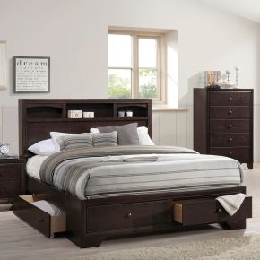 ACME 19557EK Madison II - Eastern King Bed - Espresso