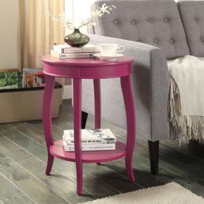 ACME AC01228 Aberta - Accent Table - Pink