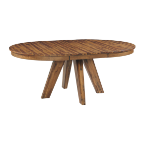 Intercon VN-TA-5476-OSA-C Vantage - Round Pedestal Table - Organic Spice Acacia