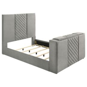 Coaster Fine Furniture 315994QB2 Tara - Queen Footboard, Box 2 of 3 - Gray