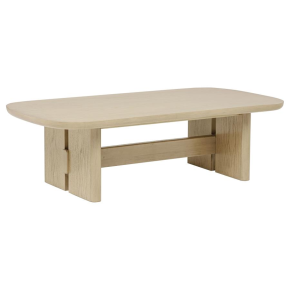 Coaster Fine Furniture 706588 Kailani - Coastal Rectangular Cocktail Coffee Table - Beige Oak