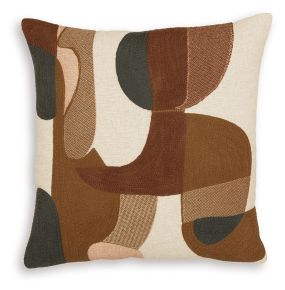 Ashley Furniture A1001155 Hallam - Pillow (Set of 4) - Sienna / Gold / Charcoal