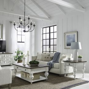 Liberty Furniture 237-OT-3PCS River Place - 3 Piece Set - White