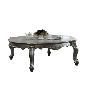 ACME 83465 Picardy - Coffee Table - Antique Platinum