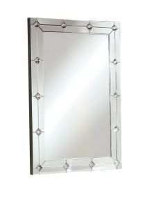 ACME 97390 Hessa - Wall Decor - Mirrored & Faux Rhinestones