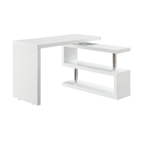 ACME OF00018 Buck II - Writing Desk - White Finish - 30"