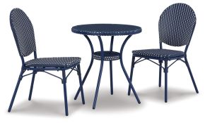 Signature Design by Ashley® P216-050 Odyssey Blue - Blue - Chairs W/Table Set (Set of 3)