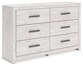 Signature Design by Ashley® B3788-31 Cayboni - Six Drawer Dresser - Whitewash