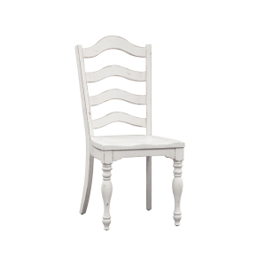 Liberty Furniture 244-C2000S Magnolia Manor - Ladder Back Side Chair - White