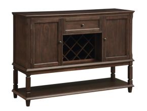 CoasterEssence 107415 Parkins - 2 Door Sideboard Buffet Cabinet - Rustic Espresso