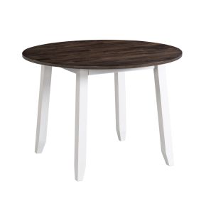 Intercon KA-TA-4242D-GWH-C Kona - Drop Leaf Table - Gray / White