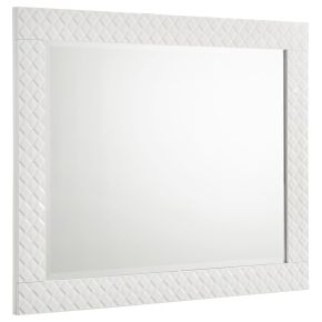Coaster Fine Furniture 224944 Ives - Dresser Mirror - White High Gloss