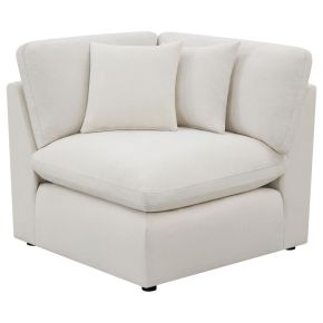 CoasterElevations 551452 Hobson - Upholstered Corner - Ivory