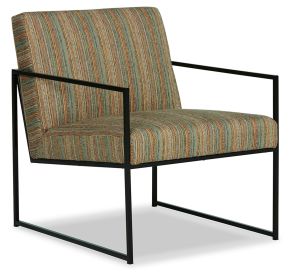 Signature Design by Ashley® A3000610 Aniak - Blue / Brown / Beige - Accent Chair