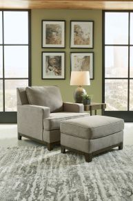 Signature Design by Ashley® 56303/20/14 Kaywood - Granite - 2 Pc. - Chair, Ottoman