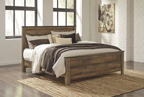 Signature Design by Ashley® B446/58/56/97 Trinell - Brown - King Panel Bed