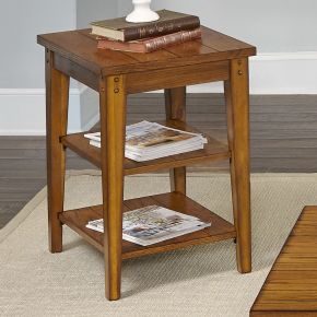 Liberty Furniture 110-OT1022 Lake House - Tiered Table - Light Brown