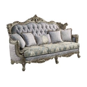ACME LV01780 Miliani - Sofa With 5 Pillows - Antique Bronze
