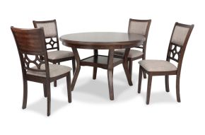 New Classic D1763-50S-CHY Mitchell - 5 Piece Dining Set - Cherry