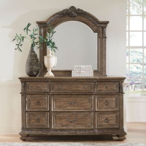 Liberty Furniture 502-BR-ODM Carlisle Court - Optional Dresser & Mirror - Brown