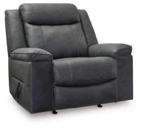Signature Design by Ashley® PC6530725 Status Check - Rocker Recliner - Shadow