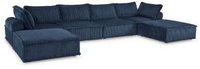 Signature Design by Ashley® A3000662A5 Bales - 6-Piece Modular Seating - Navy