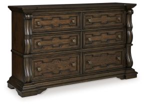 Signature Design by Ashley® B947-31 Maylee - Dark Brown - Dresser