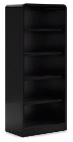 Signature Design by Ashley® H821-17 Rowanbeck - Black - Large Bookcase