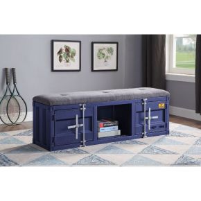ACME 35942 Cargo - Bench - Gray Fabric & Blue