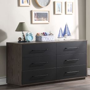 ACME BD00614 Estevon - Dresser - Gray Oak