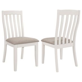 Coaster Fine Furniture 122302 Nogales - Wood Dining Side Chair (Set of 2) - Off White