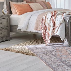 Liberty Furniture 361G-BR90 Big Valley - Panel Bed Rails - Gray