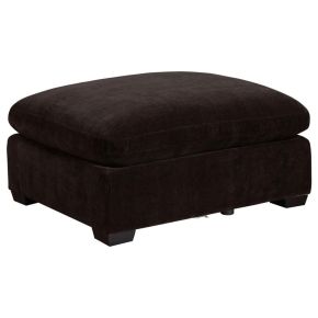 Coaster Fine Furniture 551466 Lakeview - Rectangular Upholstered Ottoman - Dark Chocolate