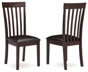 Ashley Furniture D310-01 Hammis - Dining UPH Side Chair (Set of 2) - Dark Brown