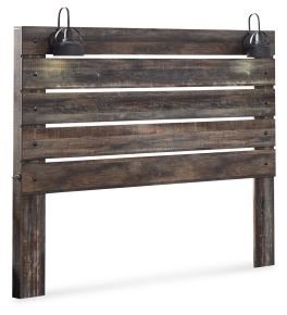 Ashley Furniture B211-58 Drystan - King Panel Headboard - Brown / Beige