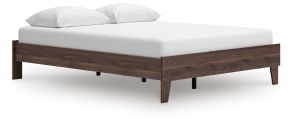 Ashley Furniture EB3660-113 Calverson - Queen Platform Bed - Mocha