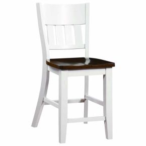 Tennessee Enterprises CN025WCN Casanova Slat Back 24" Barstool