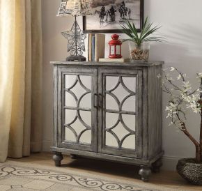 ACME 90284 Velika - Accent Table - Weathered Gray