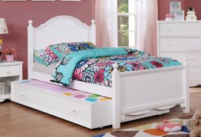 Furniture of America CM7159WH-T-BED-VN Dani - Twin Bed - White