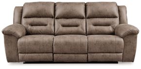 Signature Design by Ashley® 3990587 Stoneland - Reclining Power Sofa - Light Brown