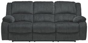 Ashley Furniture 7650488 Draycoll - Dark Gray - Reclining Sofa