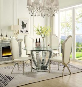 ACME DN00717 Noralie - Dining Table - Mirrored