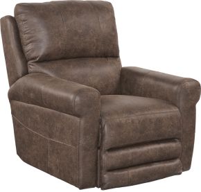 Catnapper 647534-1304/59-3304/59 Maddie - Faux Leather Power Wall Hugger Recliner - Tanner