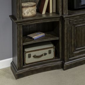 Liberty Furniture 297-EL00B Paradise Valley - Left Pier Base - Dark Brown