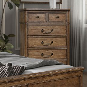 Liberty Furniture 336-BR41 Harrison Heights - 5 Drawer Chest - Sienna