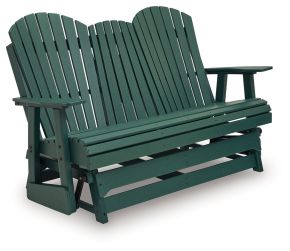 Signature Design by Ashley® PCP115-835 Shell Beach - Loveseat Glider - Green